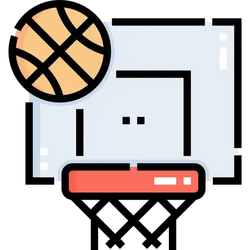 Basketball court at DRA Richburg
